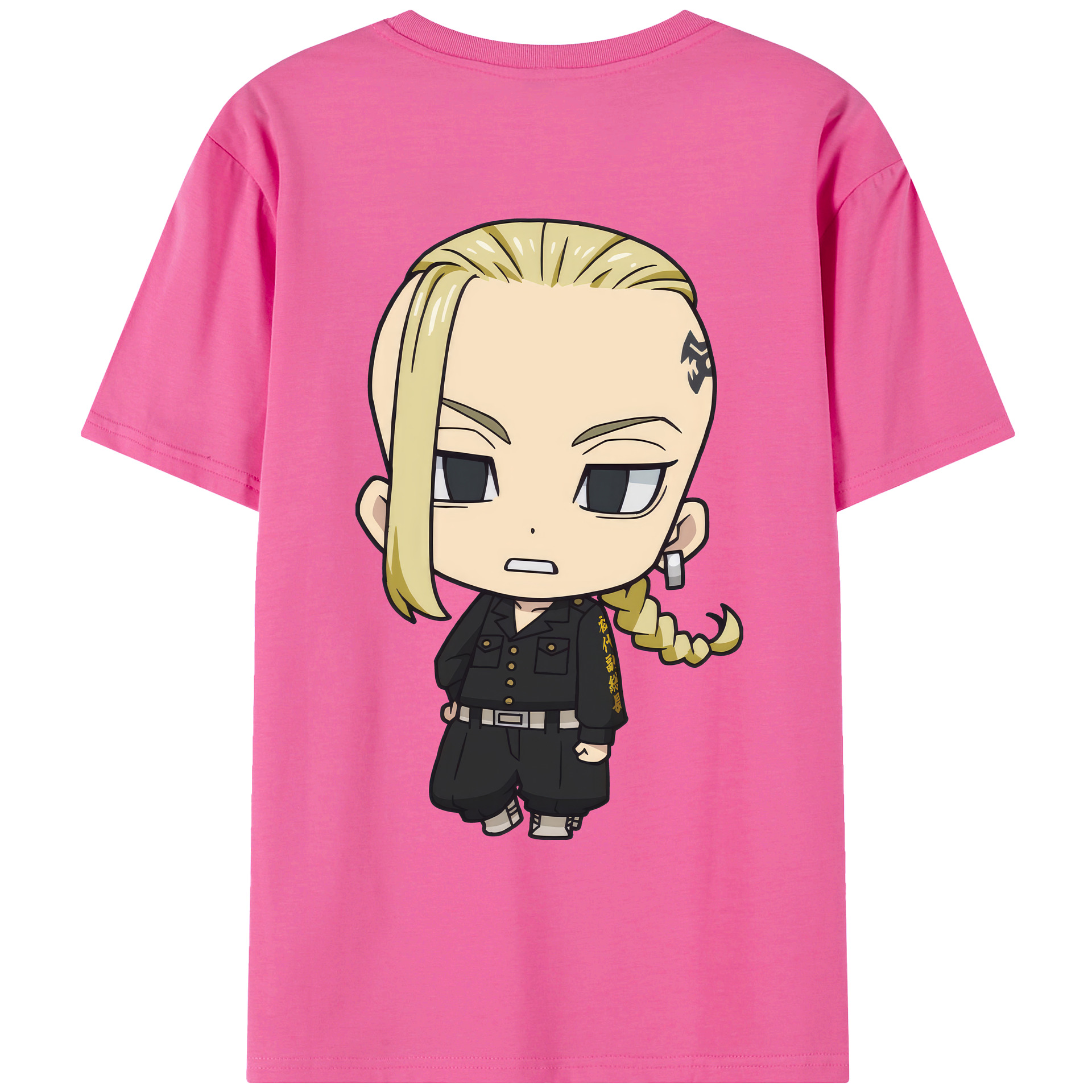 （画像用） 東京リベンジャーズ Tokyo Revengers レディース半袖Tシャツ(バックプリント)